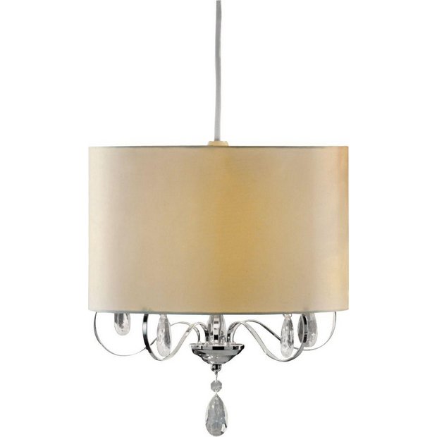 Buy Heart of House Marietta Chandelier Shade - Ivory at Argos.co.uk - Your Online Shop for Lamp ...